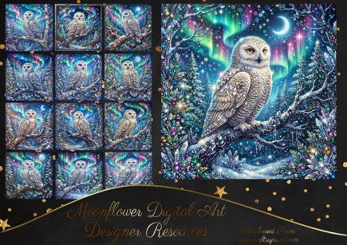 Bejewelled owl