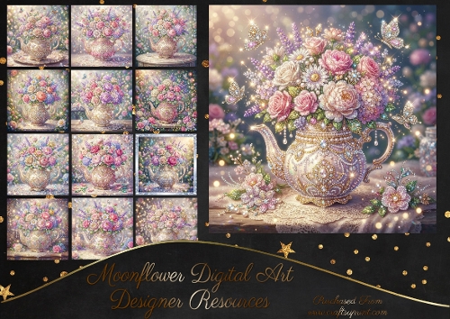 Bejewelled teapot