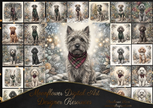 Festive dogs 1