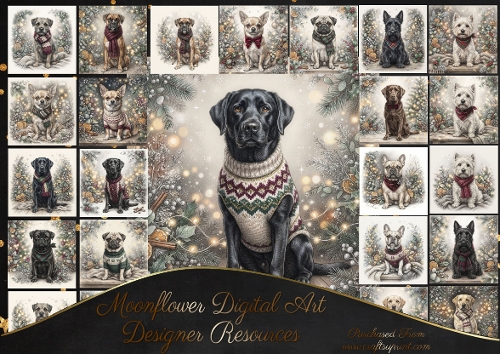 Festive dogs 5