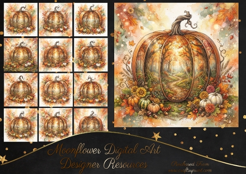 Scenic pumpkins