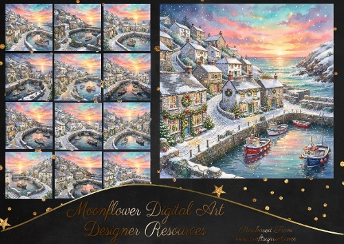 Cornish Christmas Harbour 