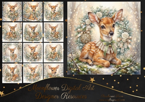 Festive fawn
