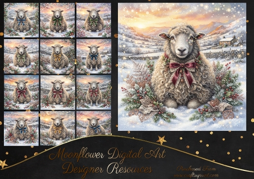 Festive sheep 