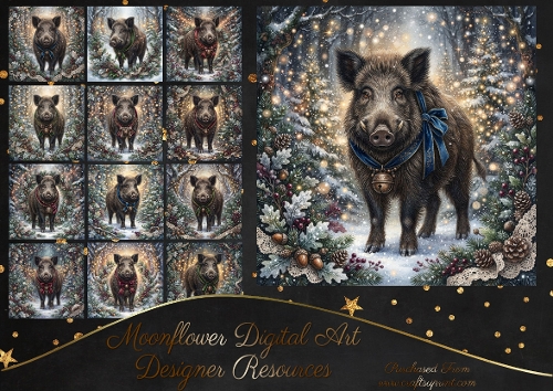 Festive wild boar 