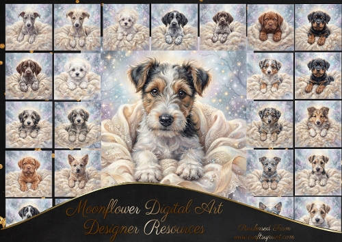 Dreamy snowflake pups 2