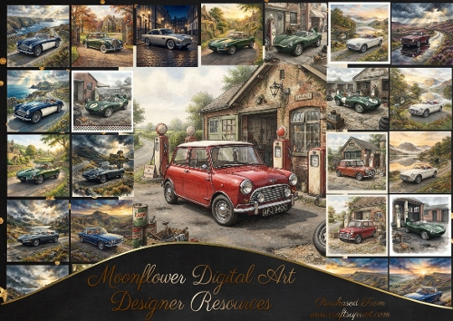 Classic vintage british cars 
