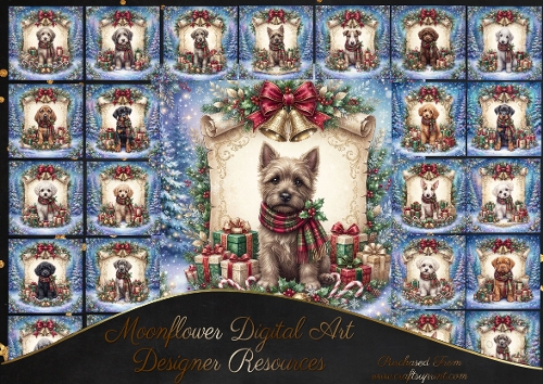 Festive pups 1