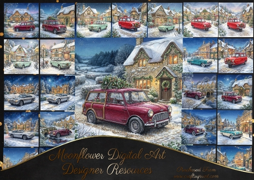 British vintage winter car collection 1