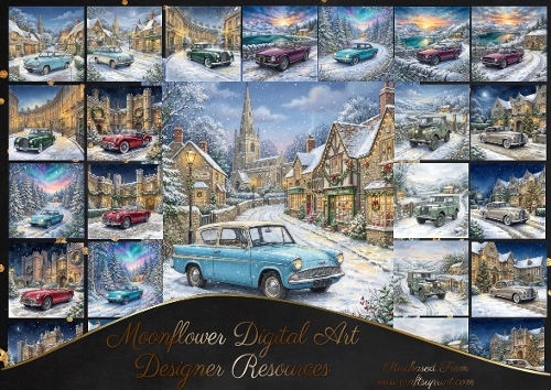 British vintage winter car collection 2