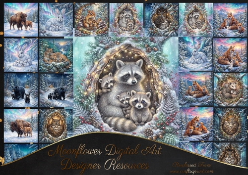 Winter animal mix 4