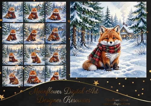 Festive fox