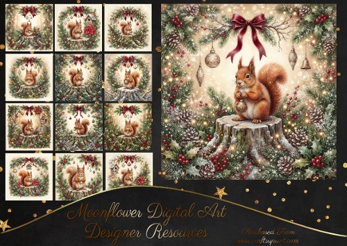 Festive squirrel 