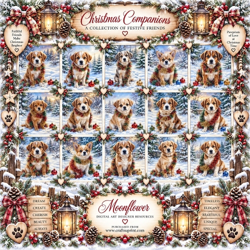 Christmas pups