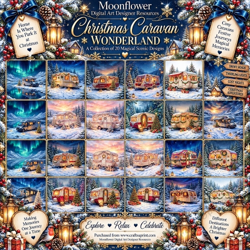 Christmas caravan wonderland 