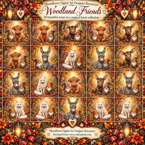 Woodland friends 1