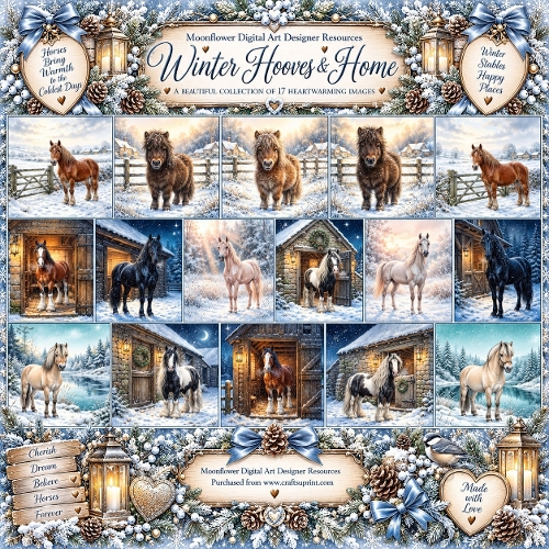 Winter horses 1