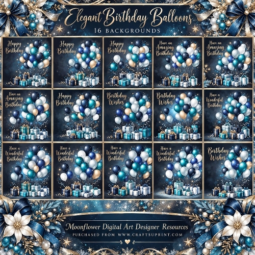 Birthday balloons 