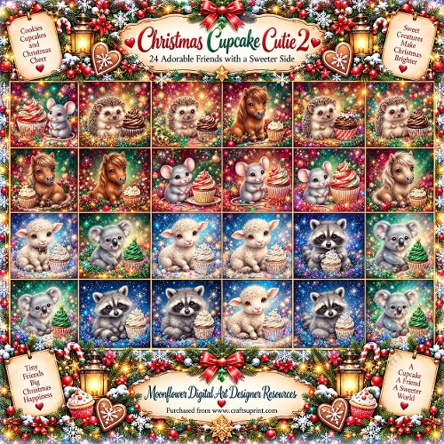  Christmas Cupcake cutie 2