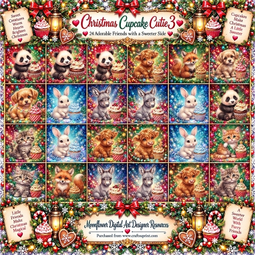  Christmas Cupcake cutie 3