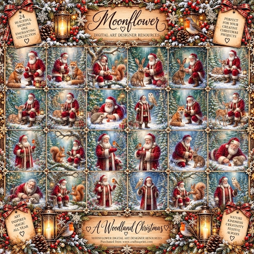 Santas woodland friends 2