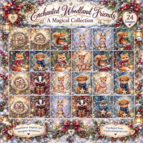 Enchanted woodland friends 