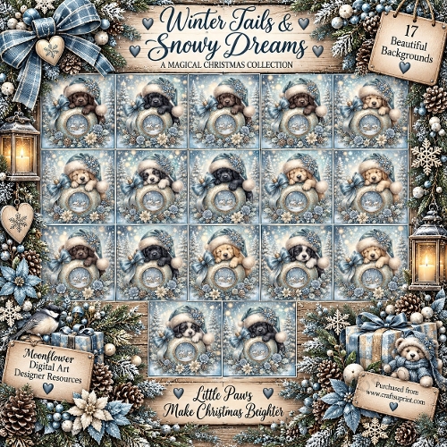 Winter tails and snowy dreams 