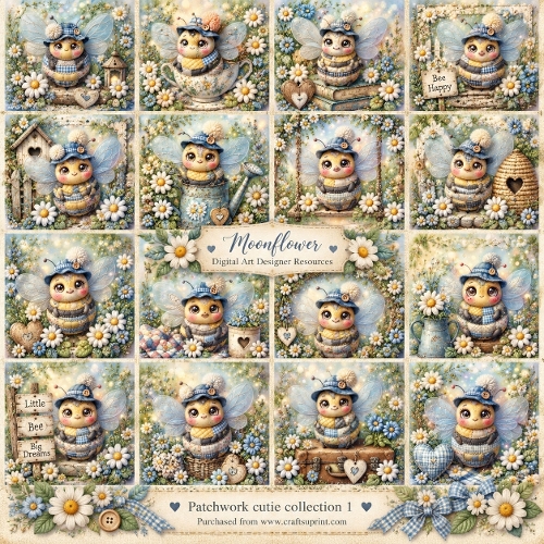Patchwork cutie collection 1