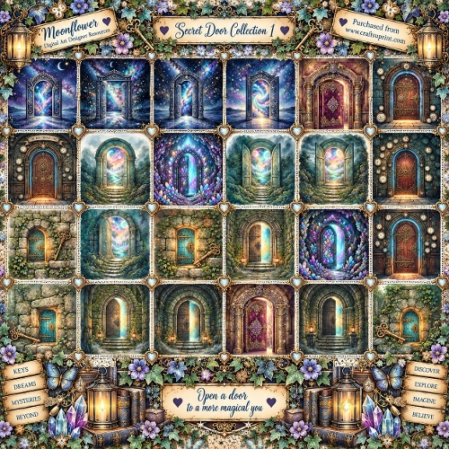 Secret door collection 1