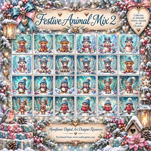 Festive animal  mix 2