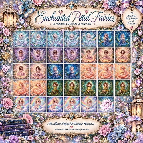 Enchanted petal fairy