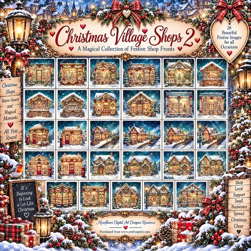 Festive village shops 2