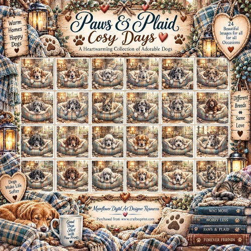 Paws & Plaid cozy days 1