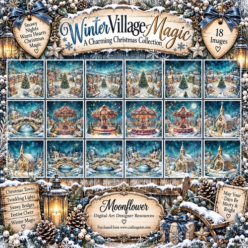 Winter village magic 