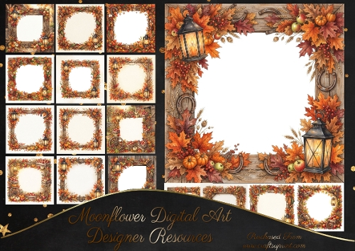 Autumn stable border frames CUSTOMER REQUEST 