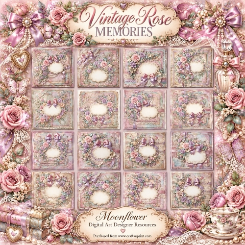 Vintage rose 