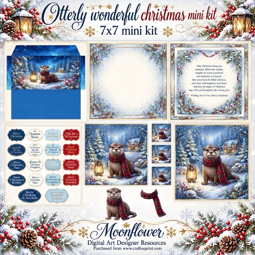 Otterly wonderful christmas mini kit 