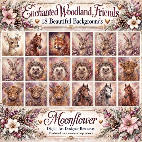 Enchanted woodland friends 1