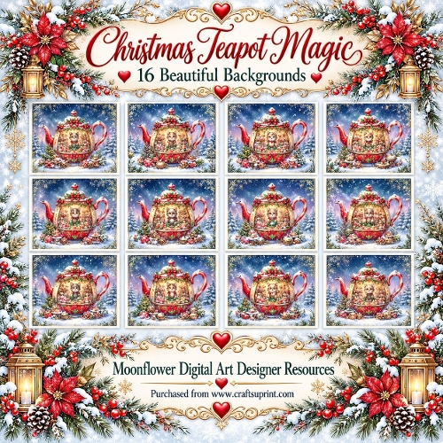 Christmas teapot magic 