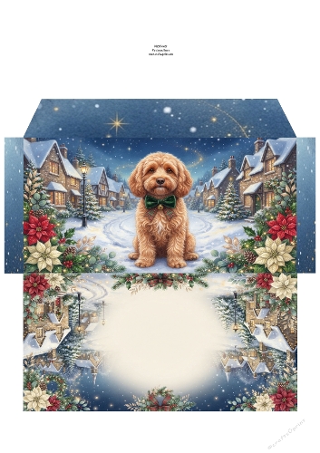 Christmas Wish —  Money Wallet  Cavapoo 1