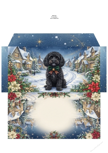 Christmas Wish —  Money Wallet  Cavapoo 2