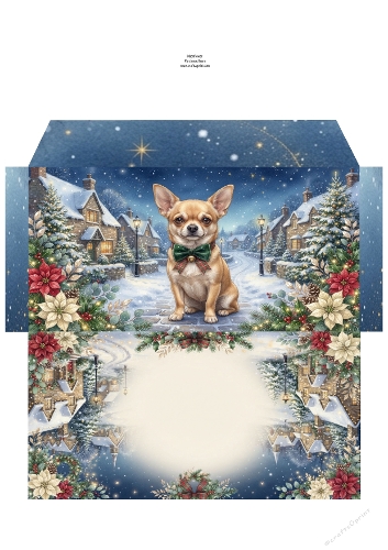 Christmas Wish —  Money Wallet  chihuahua