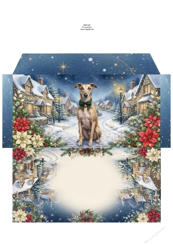 Christmas Wish —  Money Wallet Greyhound