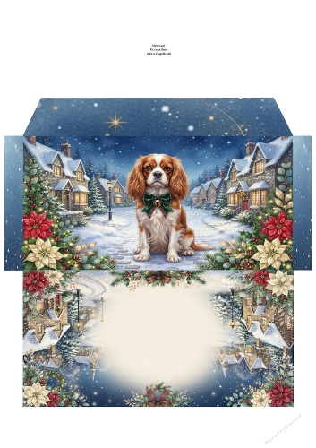 Christmas Wish —  Money Wallet King charles cavalier 