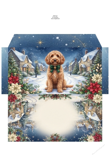 Christmas Wish —  Money Wallet Labradoodle