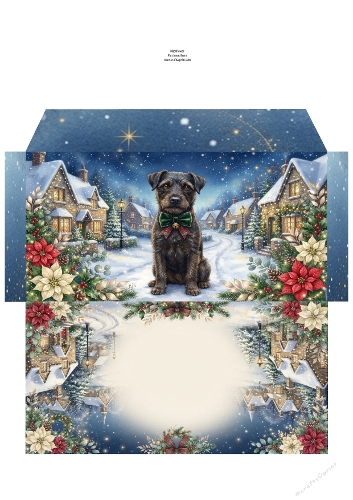 Christmas Wish —  Money Wallet Patterdale terrier 2