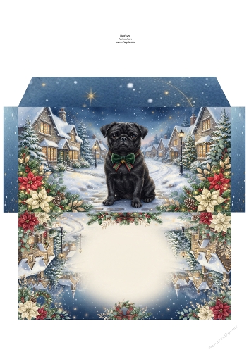Christmas Wish —  Money Wallet Pug 2