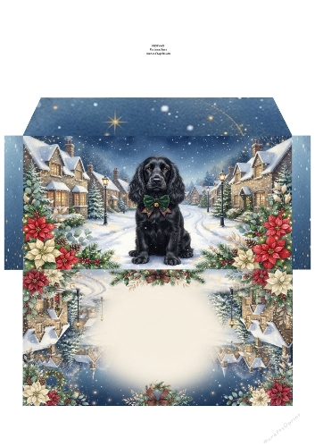 Christmas Wish —  Money Wallet cocker spaniel 2