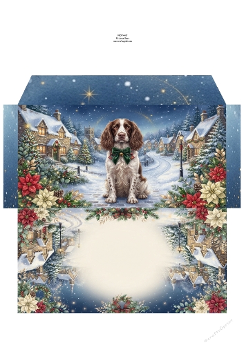 Christmas Wish —  Money Wallet Springer spaniel 2