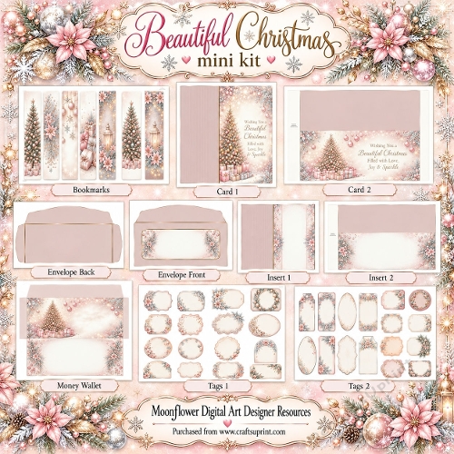 Beautiful Christmas mini kit 